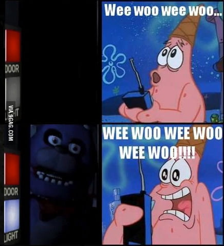 He's just standing there menacingly - 9GAG