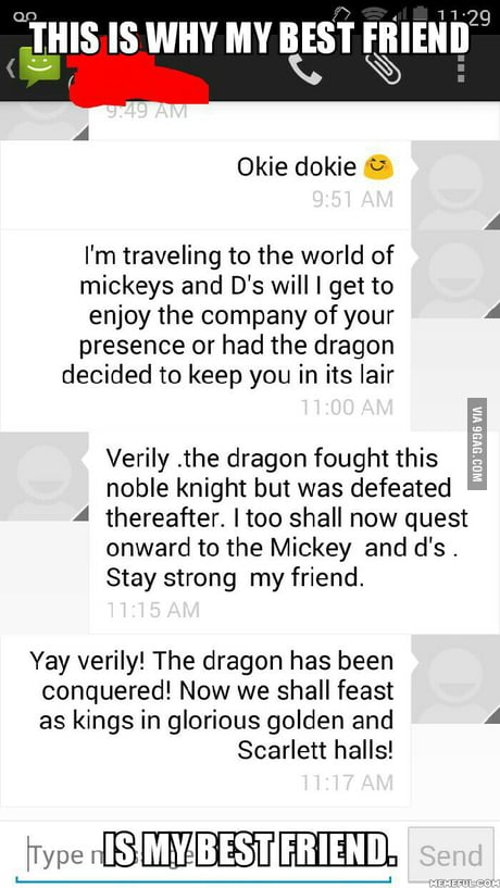 She Is A Big Dork Like Me Also The Dragon Is Her B H Boss 9gag