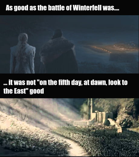 As much as I love GOT and enjoyed ep. 3, still....