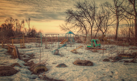 abandoned playground