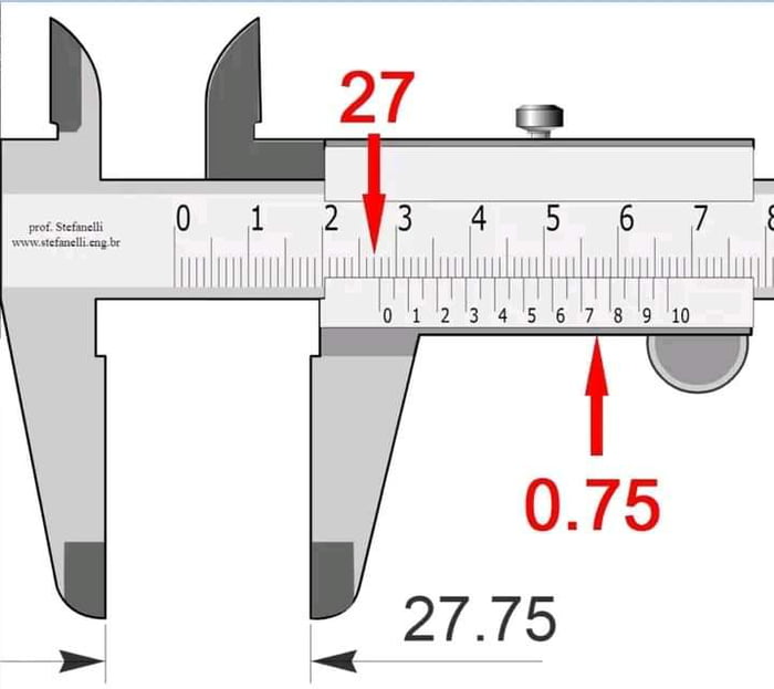 Reading an Vernier Caliper 9GAG