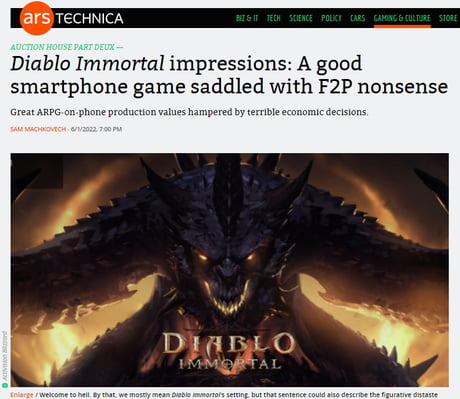 Diablo Immortal impressions: A good smartphone game saddled with