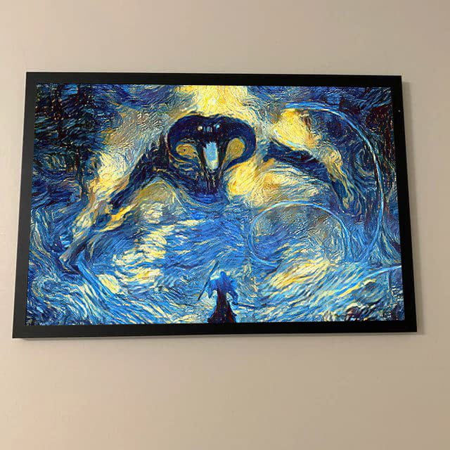 Starry Night Vibes Mixed W Lord Of The Rings 9GAG