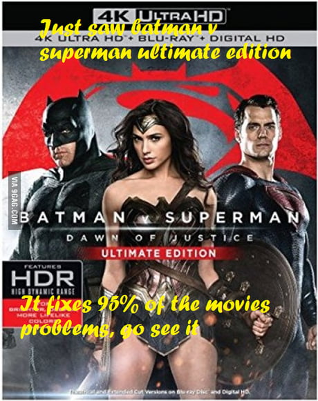 Really Screw You Warner Bros And Thank You Zack Snyder 9gag