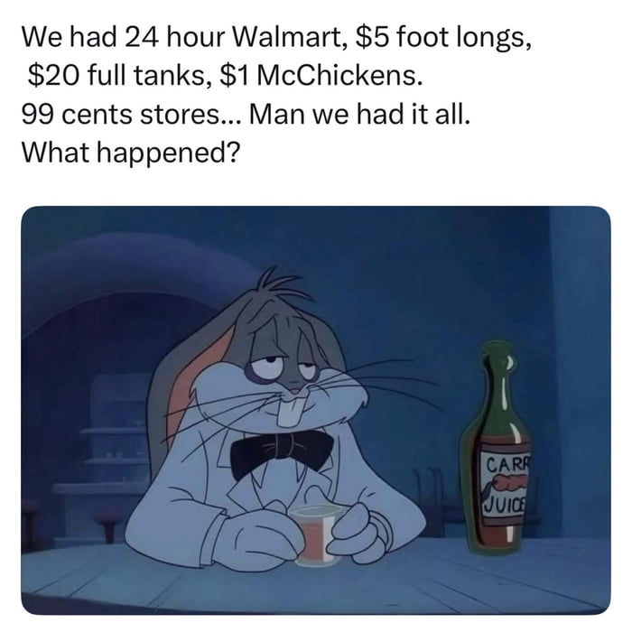 And happy endings were $15 a pop. Now they’re like $60