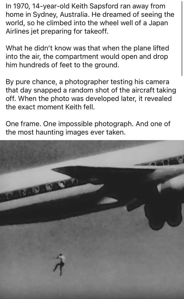 Didn’t know this story…