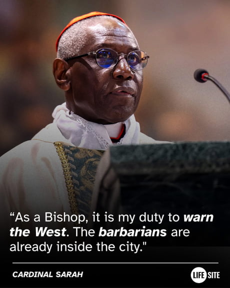 Well… When a bishop says it?