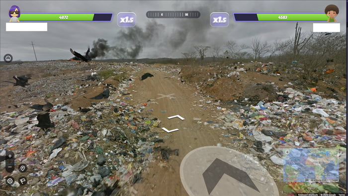 Look where they sent the Google Street View guy.