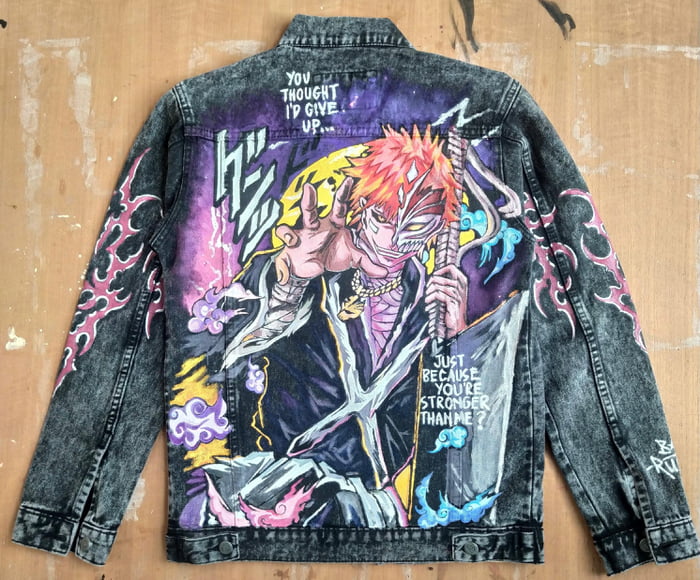 Veste en Jean Ichigo Shadow - Bleach™ main image 0