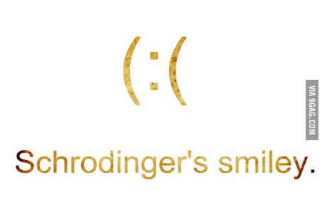 schrodinger's smiley