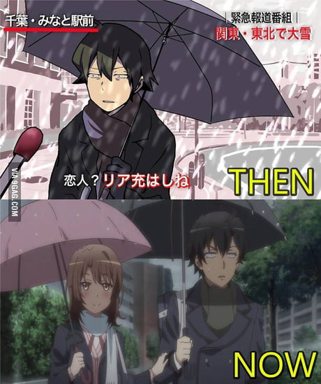 It's over (Yahari Ore no Seishun Love Comedy wa Machigatteiru. Kan) - 9GAG