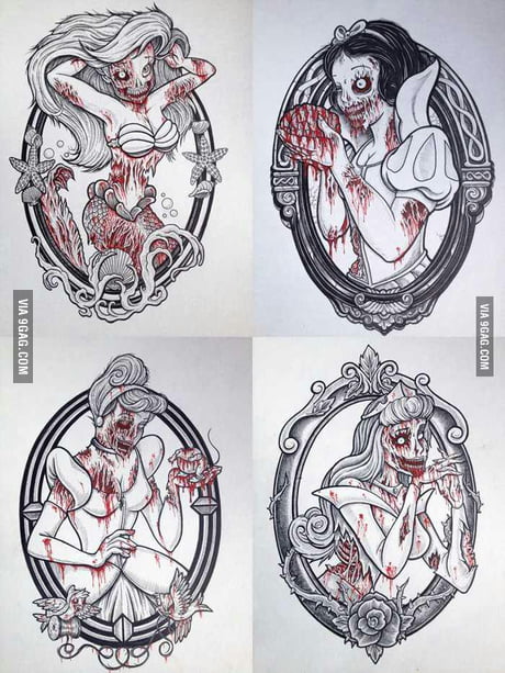 undead disney princesses