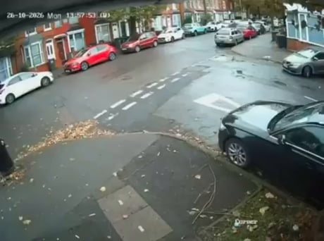 Mean street of Birmingham, England