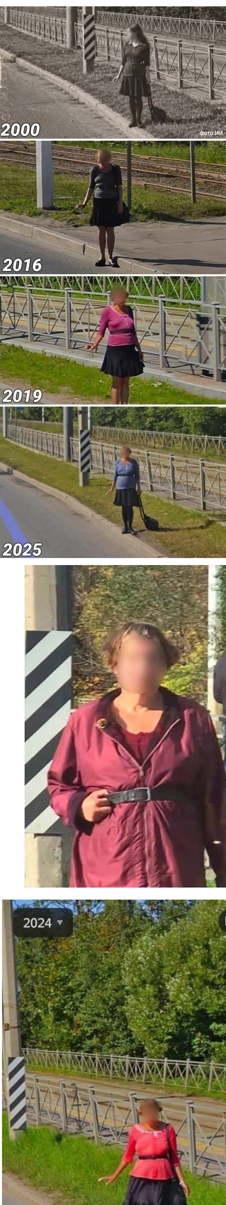 Hope she gets a medal for her dedication; this Russian prostitute has been standing the same place for 26yrs