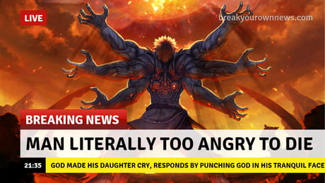 Asura's wrath in one picture - 9GAG