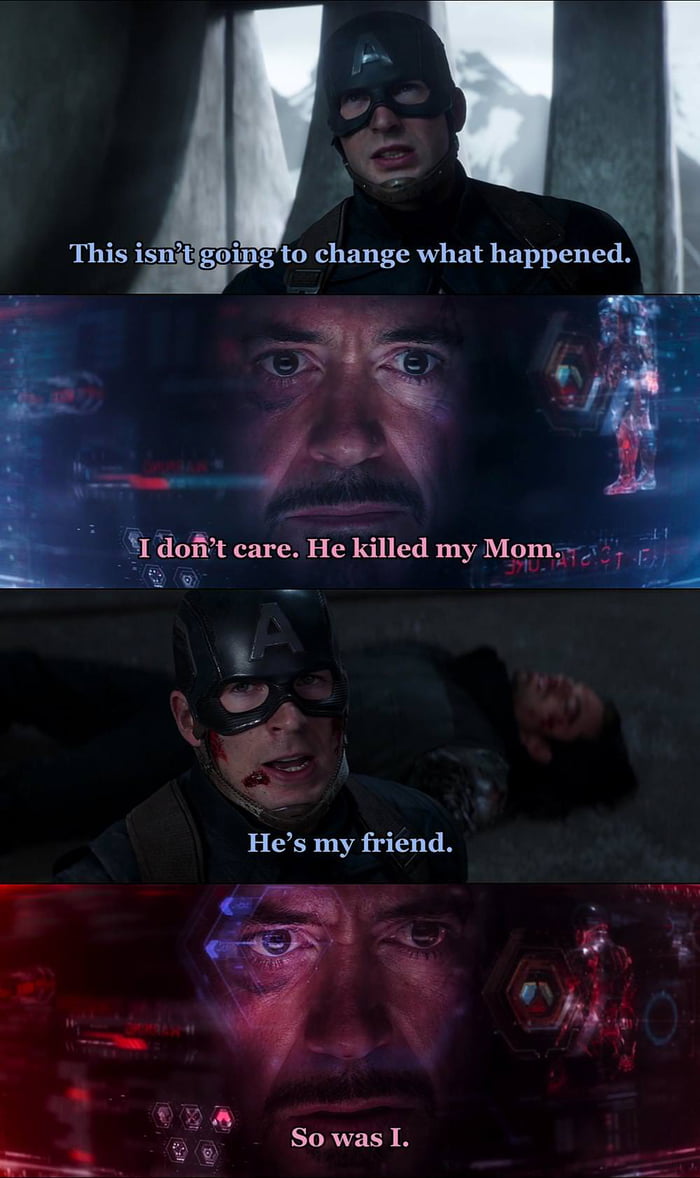 I Always Loved MCU Cap Until This Moment Then I Became Team Tony