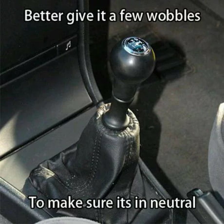 As anyone who drives a manual can agree to this