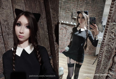 Wednesday Adams by AlinaCat 9GAG