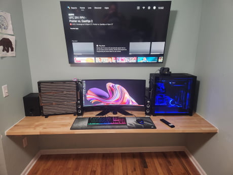 Simple Computer Setup 8 Apple Desk Setup Ideas