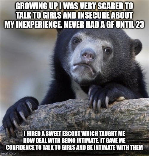 I am ugly and fat,but i dont mumble or shake anymore when i talk women