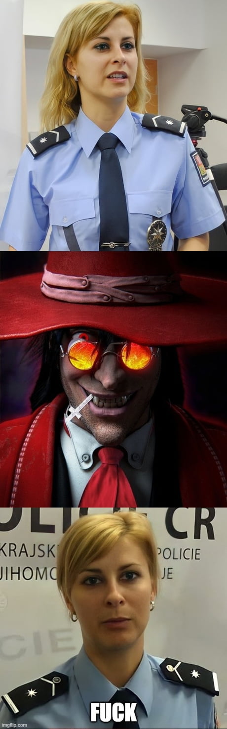 The most brutal anime character! Alucard. anime: hellsing. - 9GAG