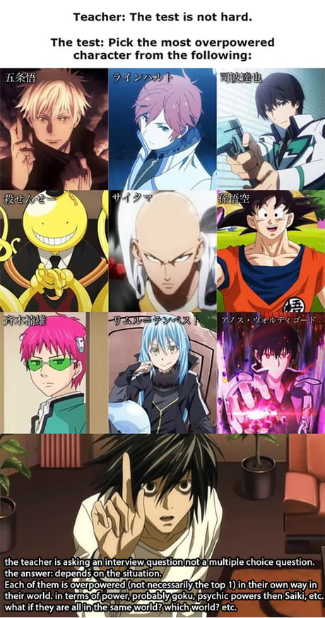 What are some of the INTJ anime characters? - Quora