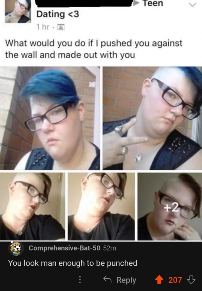 Good ol' Facebook cringe