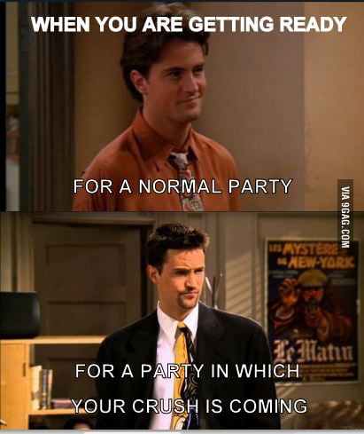 How You Get Ready For A Party 9gag