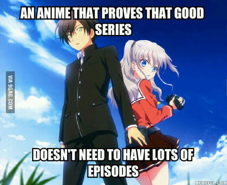 Charlotte] My recommendation for those who want to watch a short anime and  doesn't know a good one to start. - 9GAG