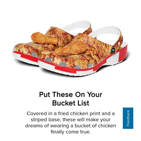 kfc crocs collab