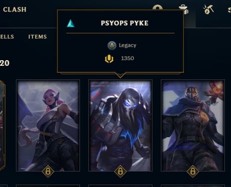 When Pyke Is So Stealthy His Skin Is Immediately Legacy 9gag