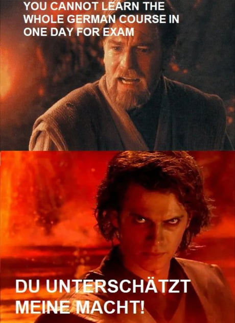 Horrible Language To Learn Anakin Must Be An Almighty Sith 9gag