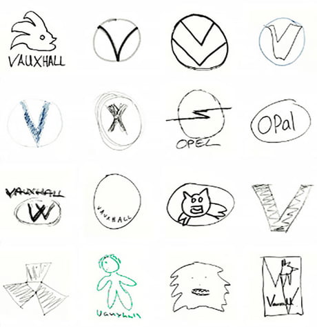 Company Asks 100 People To Draw 10 Car Logos From Memory, And The