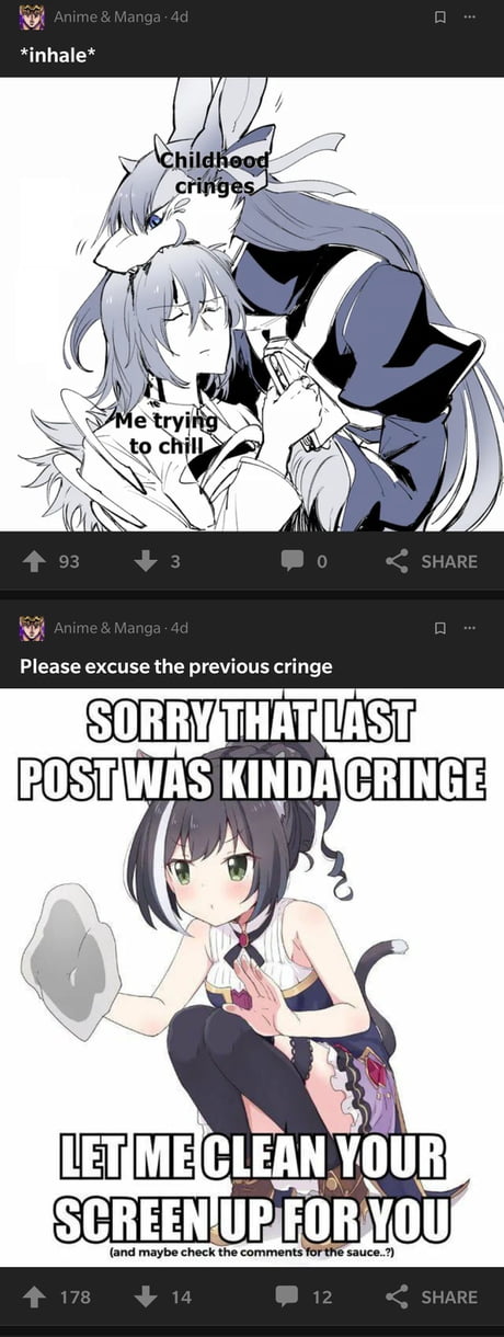 Anime bro you just posted cringe Memes & GIFs - Imgflip