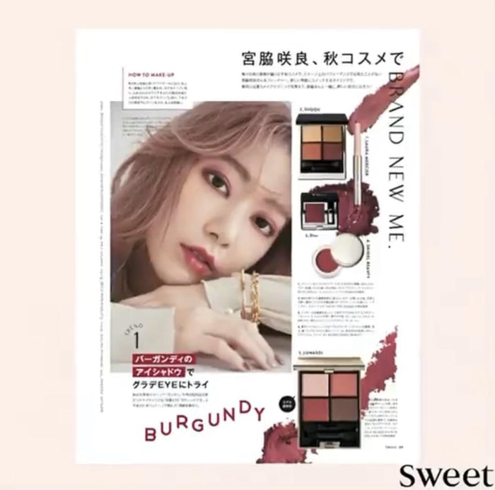 Photo : 210810 Miyawaki Sakura X Sweet Magazine