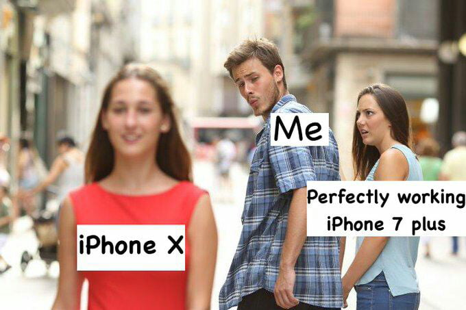 Me right now after launching of iPhone X.