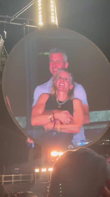 Coldplay exposing Astronomer CEO Andy Byron's affair with coworker Kristin Cabot HR!). They are both married!