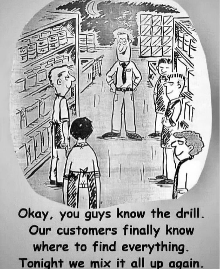 Reorganizing everything