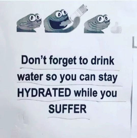 Stay Hydrated