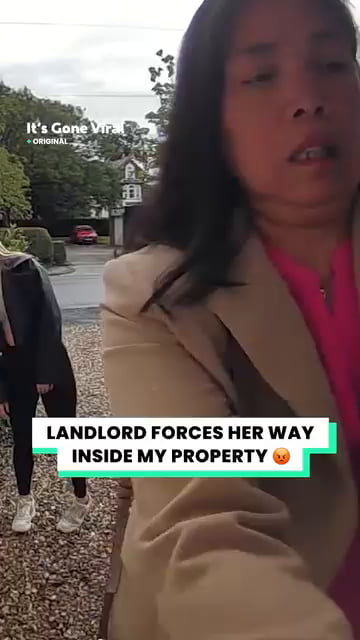 But if his still paying rent, why would the landlady bring other people to check out property?