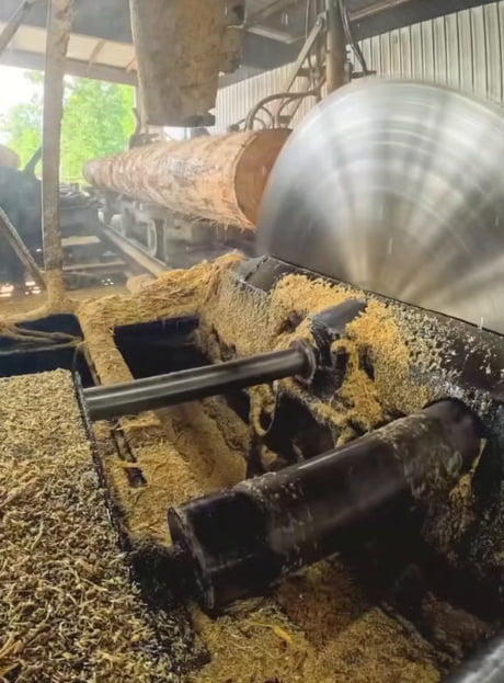 Industrial grade lumber cutting