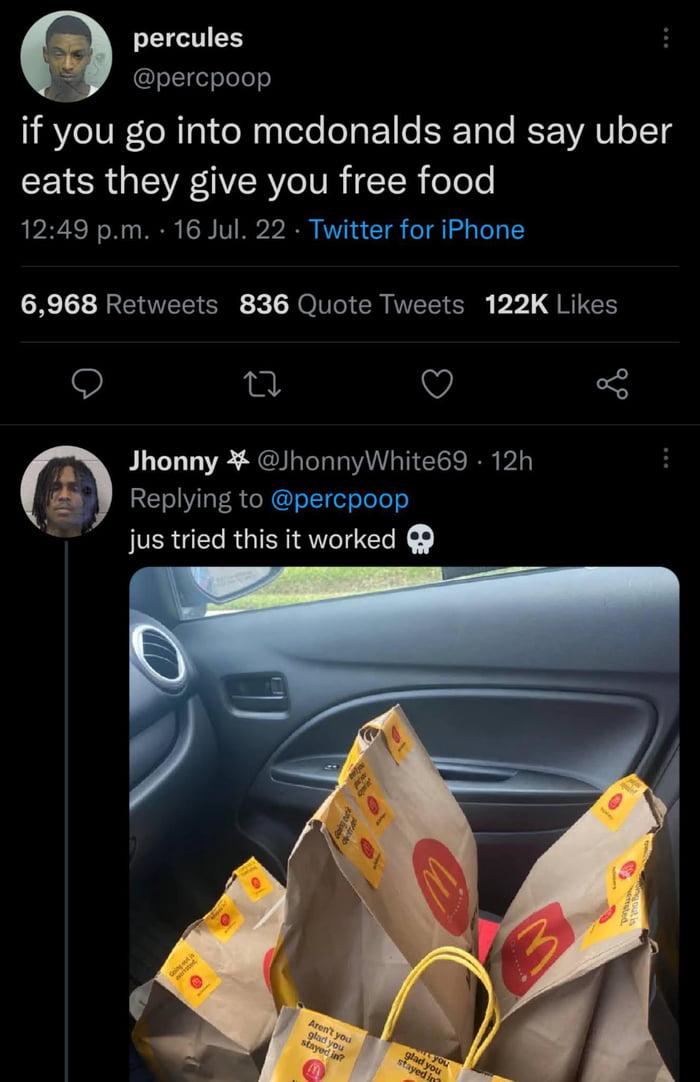 Infinite free food hack 9GAG