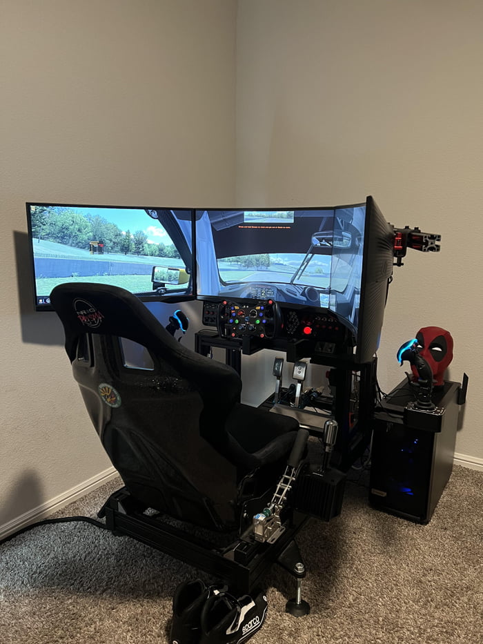 Just Finished Sim Lab Gt Evo Sim Rig For Space Flight And Race Gag