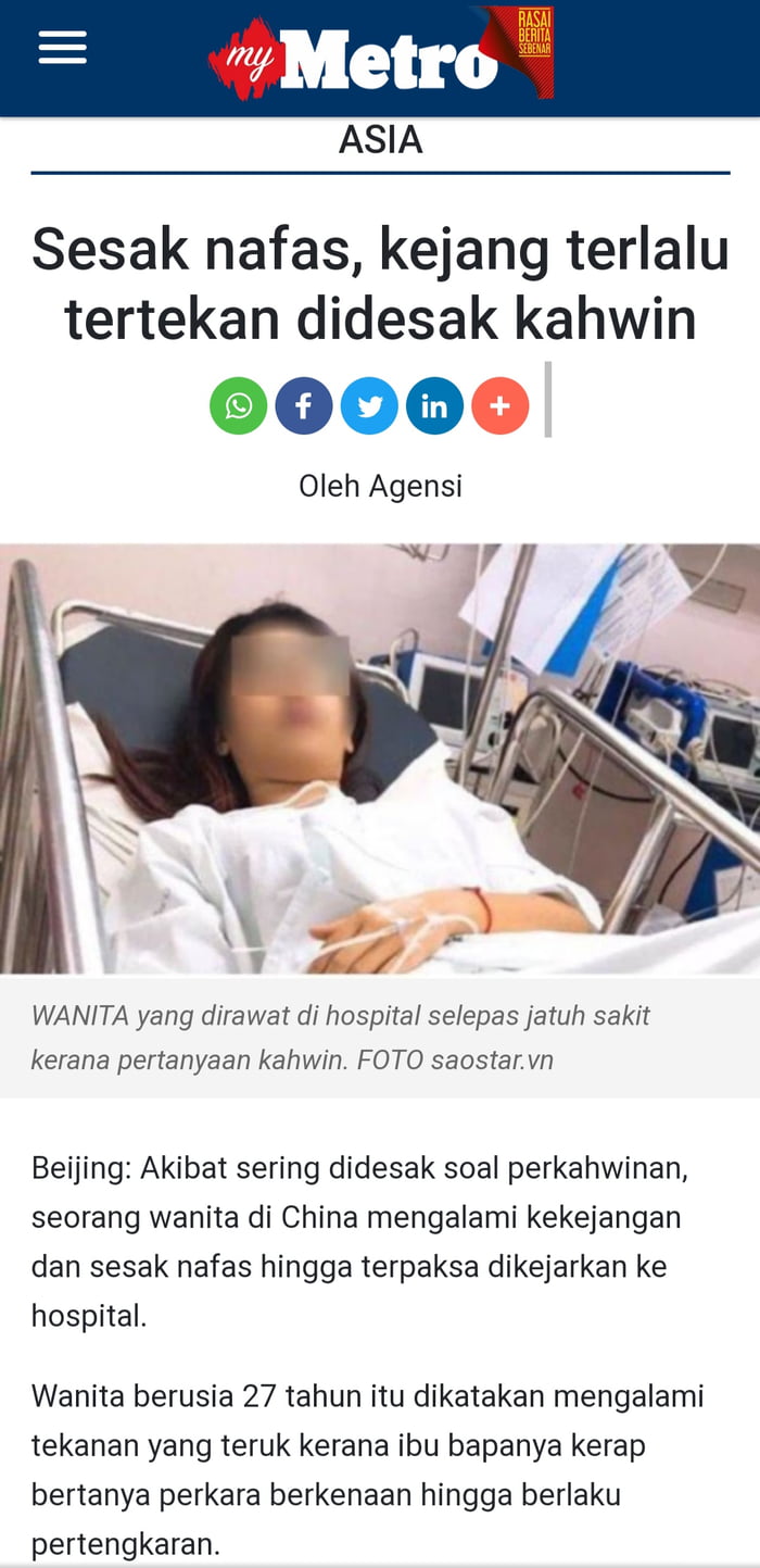 Budak Twittard Baru Pakcik Makcik Tanya Bila Nak Kahwin Terus Buat