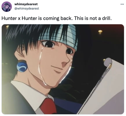 Hunter x Hunter Is Coming Back, Confirmed By One Punch Man Creator