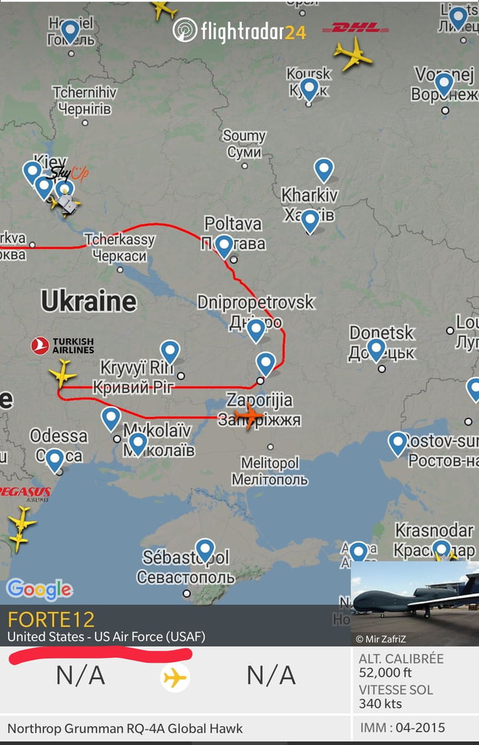 Ukraine Airspace Rightnow - 9GAG