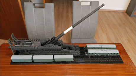 Schwerer Gustav 1_72 part 1 by Skyfox3Ddesigns - Thingiverse