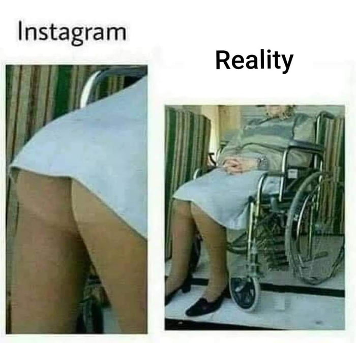 Instagram vs reality