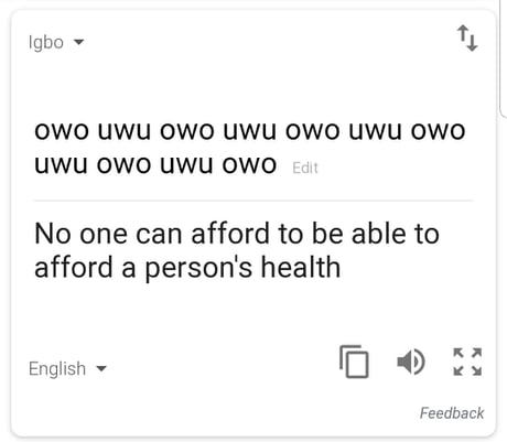 What A Weird Language Uwu 9gag