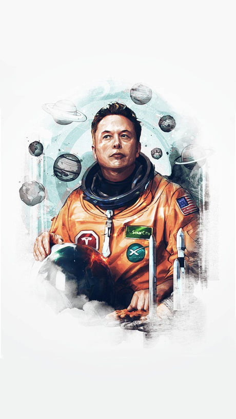 Elon musk in space, astronaut, elon musk, space x, HD phone wallpaper |  Peakpx